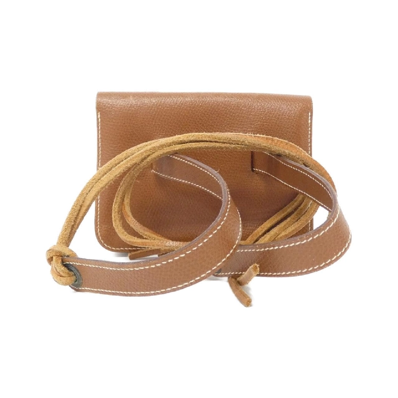 【Vintage】Túi đeo hông Hermes màu xanh 609838