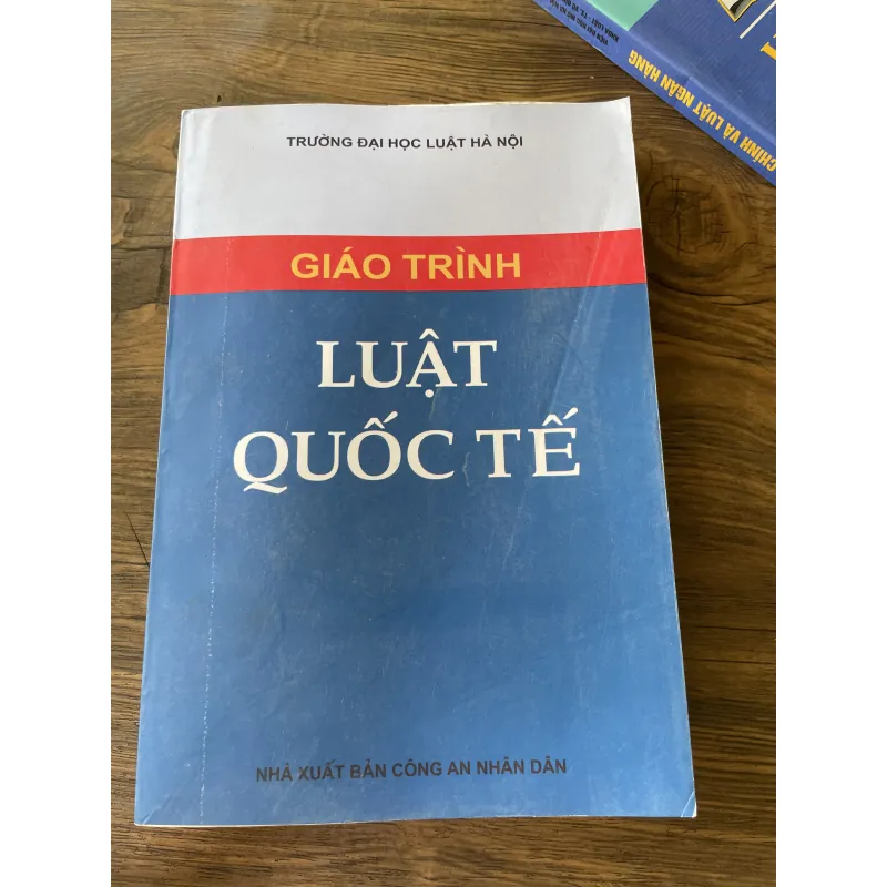 Giáo trình luật quốc tế - sách luật Việt Nam , Khổ lớn  968719