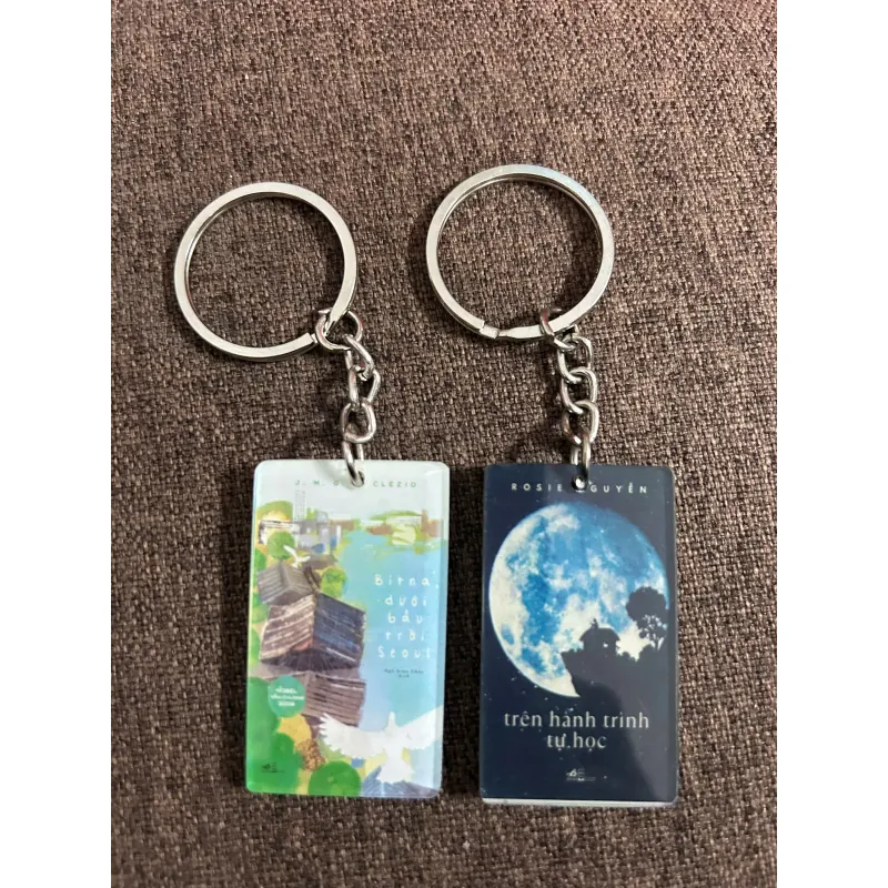 Móc khóa sách: Bitna dưới bầu trời seoul + Trên hành trình tự học 732341