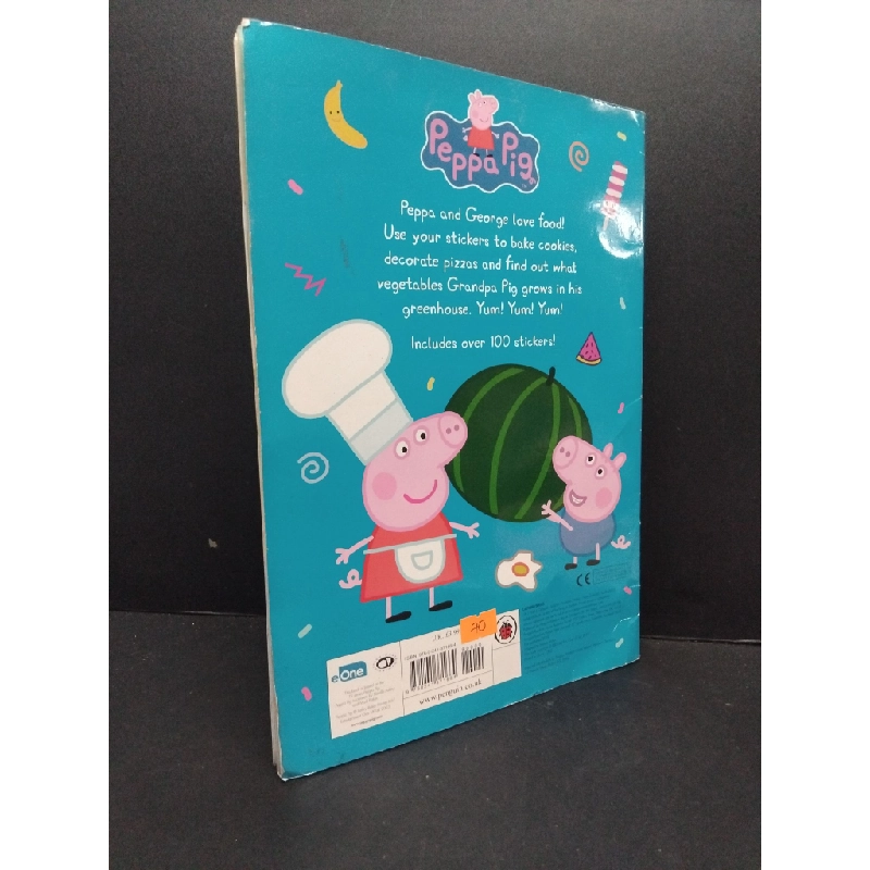 Yum! Yum! Yum! mới 80% bẩn nhẹ HCM2809 Sticker activity book HỌC NGOẠI NGỮ 295859