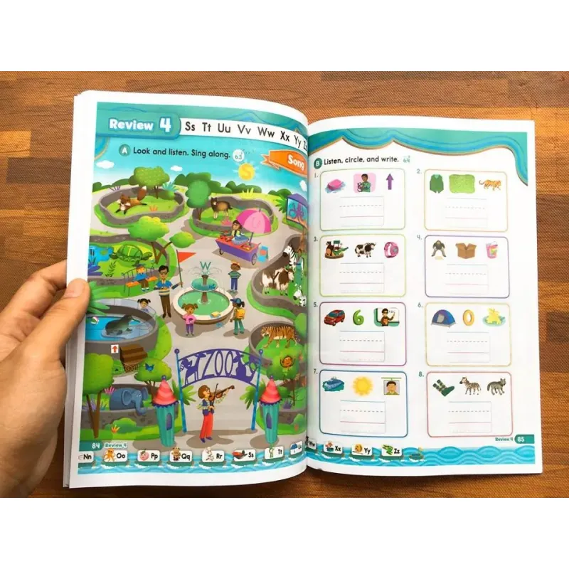 Oxford phonics world - Level 1 - 2 quyển 760026