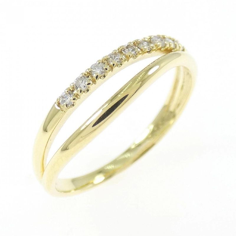 Nhẫn kim cương K18YG 0.10CT - Hàng hiệu chính hãng 850657