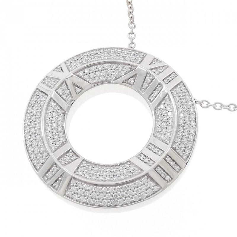Dây chuyền Tiffany Atlas X Closed Circle 0.57CT - Hàng hiệu Authentic 842008