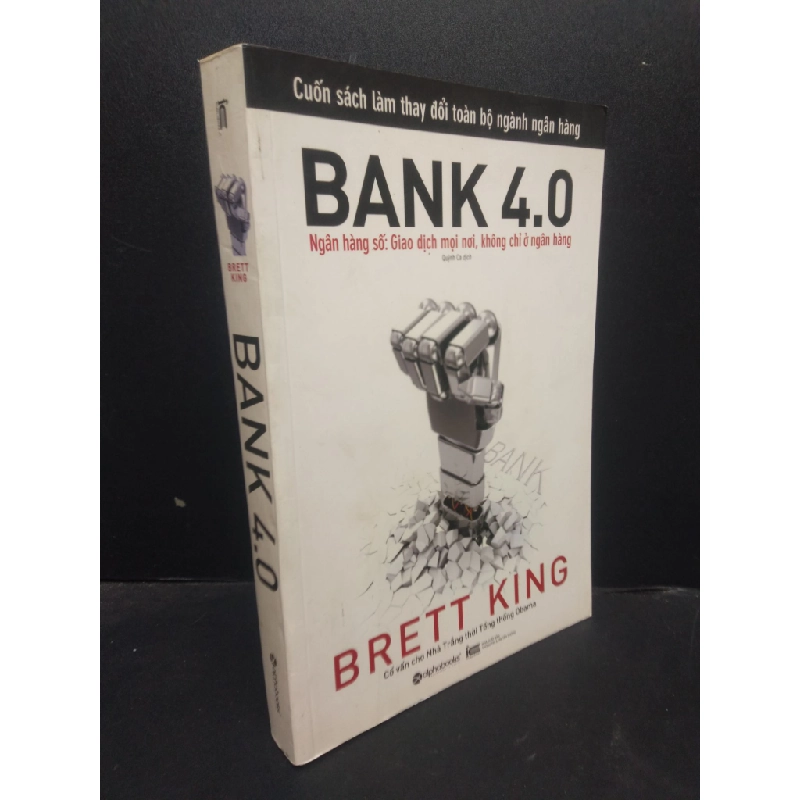 Bank 4.0 Brett King 2020 mới 80% trầy góc HCM1805 marketing 145034