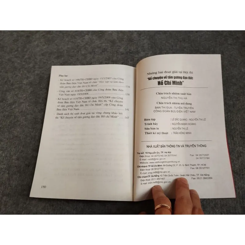 NHỮNG BÀI ĐOẠT GIẢI TẠI HỘI THI "KỂ CHUYỆN VỀ TẤM GƯƠNG ĐẠO ĐỨC HỒ CHÍ MINH" 697792