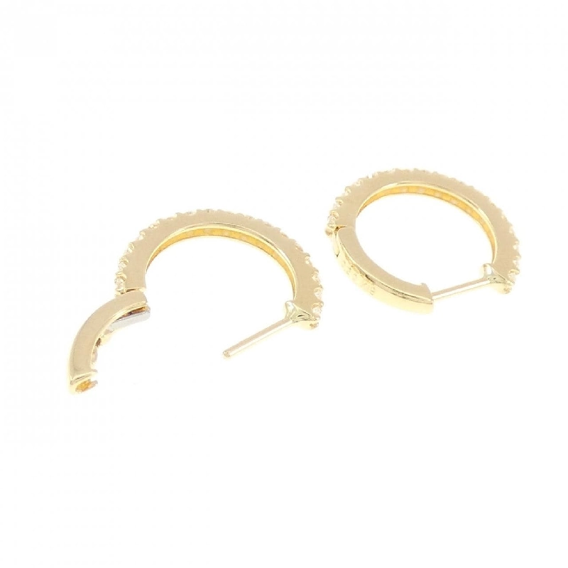 Bông tai kim cương K18YG - 0.40CT - Hàng hiệu chính hãng 870773