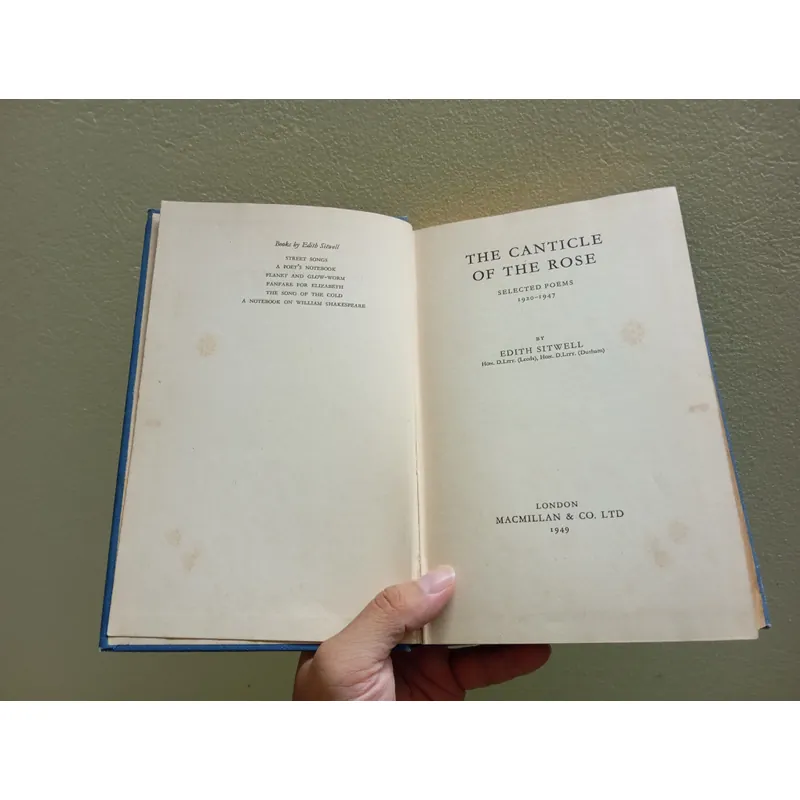 The canticle of the rose 1949, sách ngoại văn tiếng Anh, english book tiểu thuyết  603432