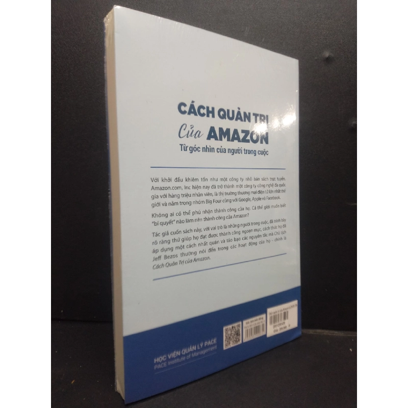 Cách quản trị của Amazon mới 100% HCM2105 Colin Bryar & Bill Carr SÁCH QUẢN TRỊ 914455