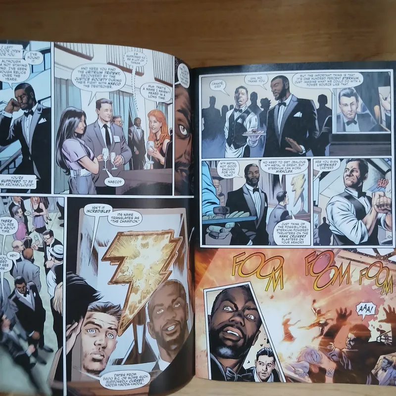 Black Adam - The Justice Society Files Hawkman #1 Special Edition 673858