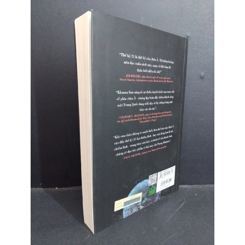 Tương lai thuộc về Châu Á thương mại, xung đột và văn hóa trong thế kỷ 21 mới 90% ố nhẹ 2020 HCM0412 Parag Khanna KỸ NĂNG 918404