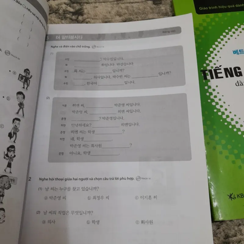 Tiếng Hàn Tổng hợp cho người Việt- Sơ cấp 1 và Bài tập 1. Tg. CHo Hang  Rok... 763705