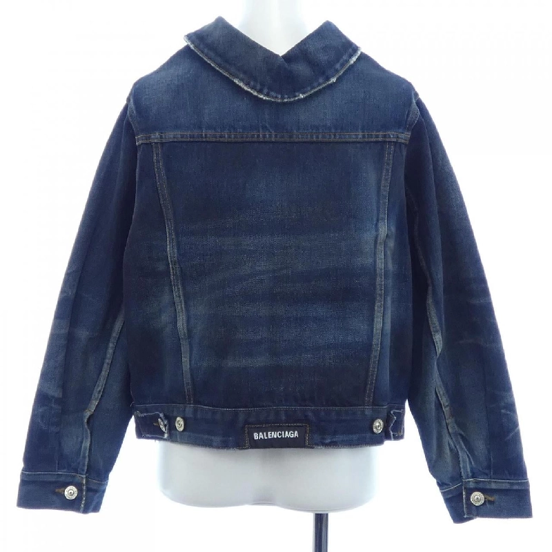 Balenciaga 697868 TDW14 Áo khoác denim - Hàng hiệu Authentic 821516