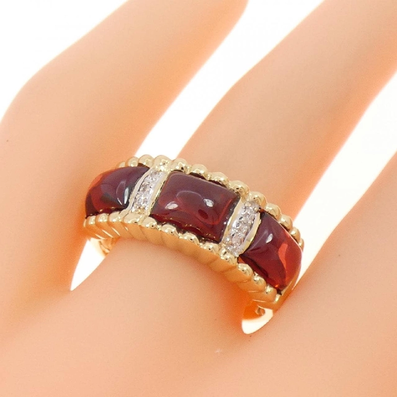 Nhẫn Garnet K18YG/K18WG - Hàng hiệu Chính hãng 848171