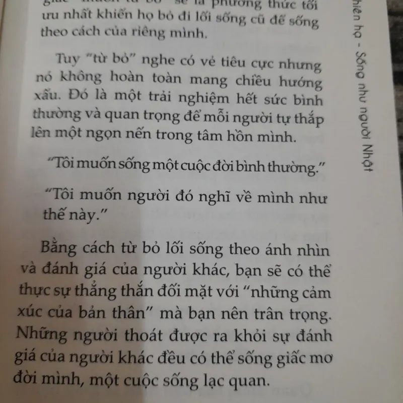 Sống như người Nhật - Mặc kệ Thiên hạ. Tg Mari Tamagawa 762822