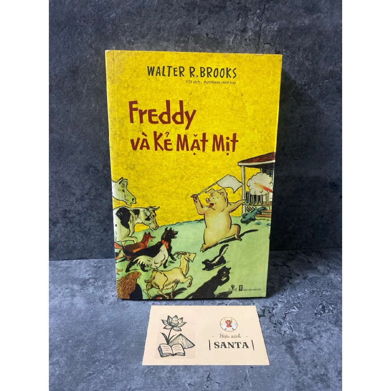 Freddy và kẻ mặt mịt - Walter R,Brooks- sách lưu kho chưa qua sử dụng mới 90% Sách văn học STB0302 909112