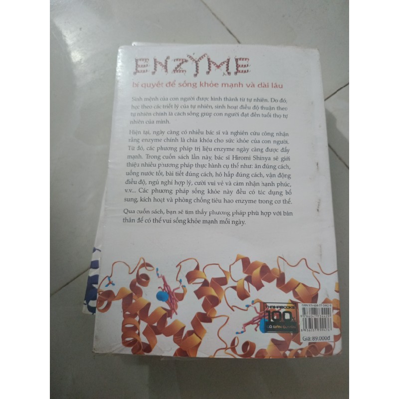 Sách nhân tố enzyme - thực hành, còn mới  60265