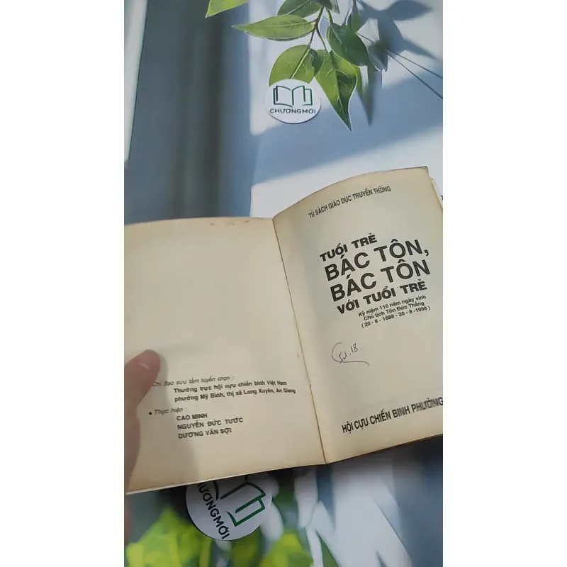 [MIỄN PHÍ BỌC SÁCH] [XƯA] Tuổi Trẻ Bác Tôn, Bác Tôn Với Tuổi Trẻ  (1998) 776048
