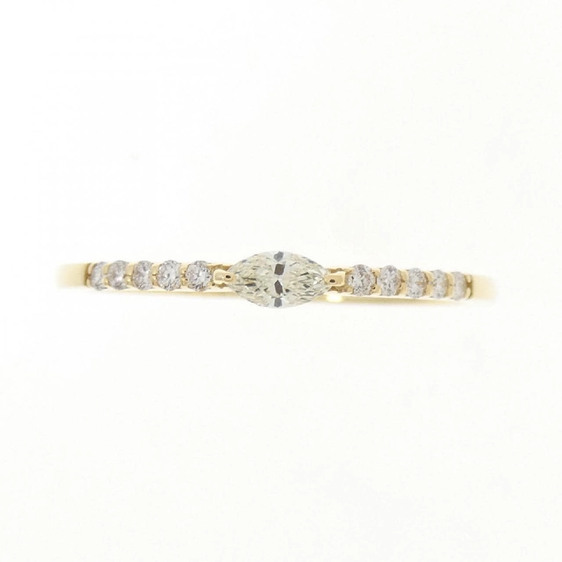 【Sản phẩm mới】Nhẫn kim cương K18YG 0.15CT 669564