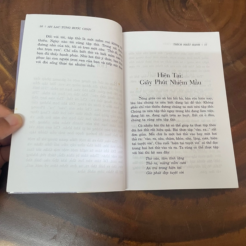 II Tựa sách: An Lạc Từng Bước Chân _ Phương Pháp Thực Tập Hạnh Phúc - Thích Nhất Hạnh 452800