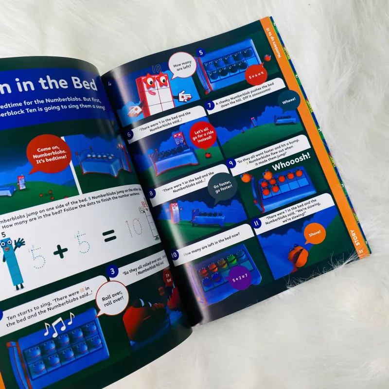 Sách - Numberblocks 2026 Annual – vừa học toán vừa chơi cực vui! 1001326