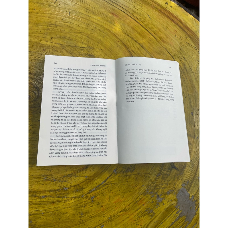 NỖI LO ÂU VỀ ĐỊA VỊ- ALAIN DE BOTTON 537261
