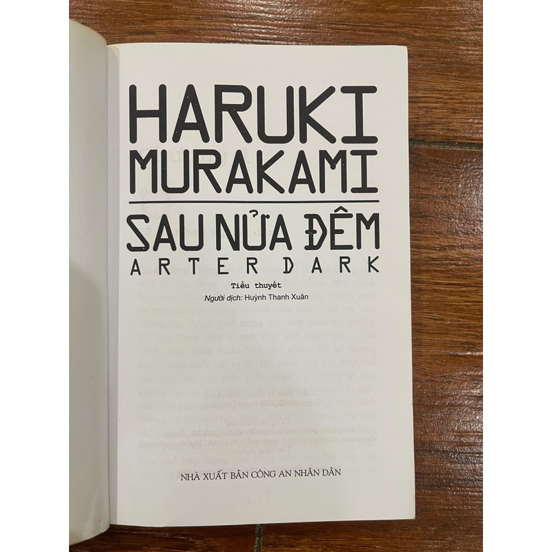 Sau Nửa Đêm - Haruki Murakami (t4) 531242