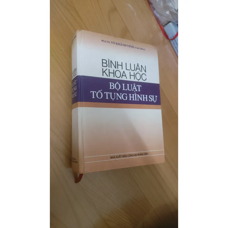 BỘ LUẬT TỐ TỤNG HÌNH SỰ  704107