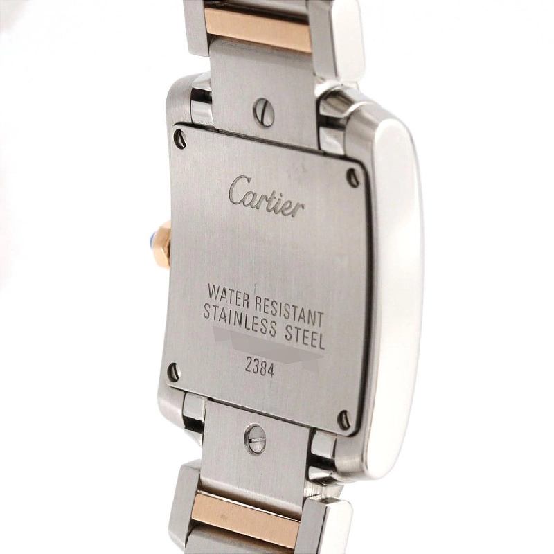 Cartier Tank Française SM PG kết hợp W51027Q4 SSxPG Quartz - Hàng hiệu Chính hãng 882162