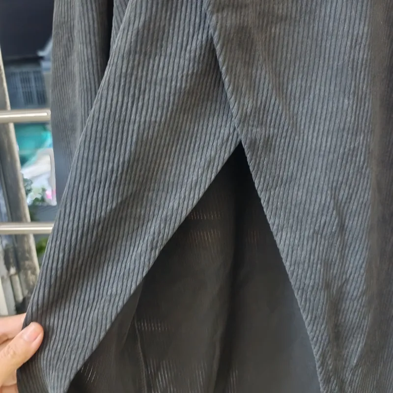 Áo form dài xẻ tà trước  564783
