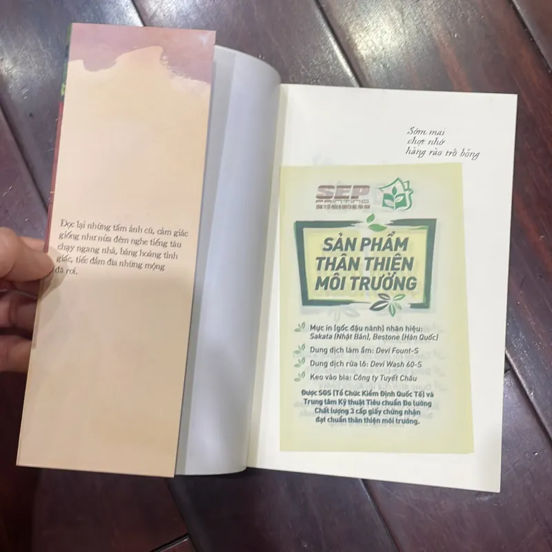 Sớm mai chợt nhớ hàng rào trổ bông - Lê Minh Nhựt - nxb trẻ 2019  1025993