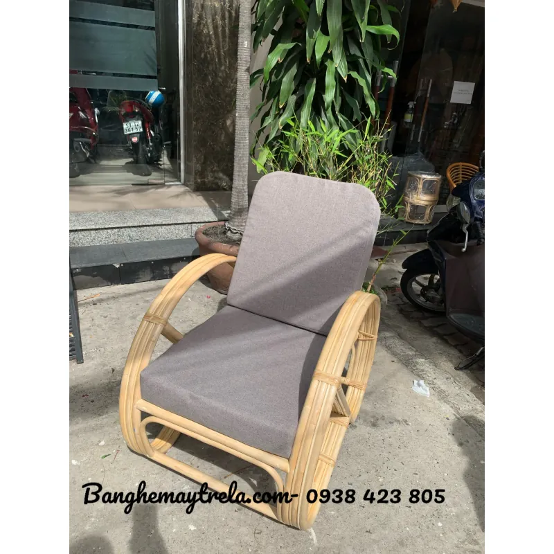 Ghế đọc sách mây tre đan tự nhiên 747843