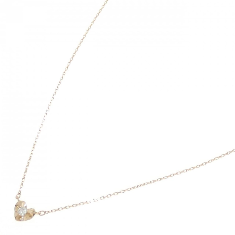 K18YG Dây chuyền kim cương hình trái tim 0.03CT - Hàng hiệu Chính hãng 863064