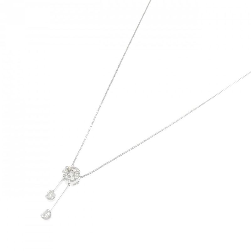 Dây chuyền kim cương K18WG 0.30CT - Hàng hiệu Chính hãng 859872