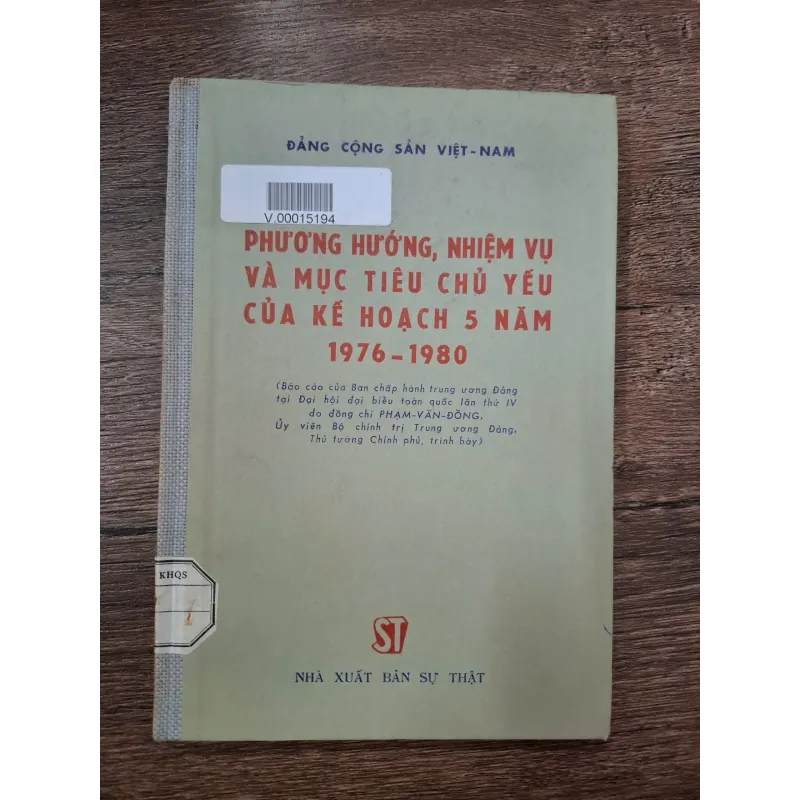 Phương Hướng, Nhiệm Vụ Và Mục Tiêu Chủ Yếu Của Kế Hoạch 5 Năm 1976-1980 709472