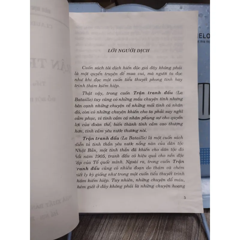 Sách: Trận Tranh Đấu - TG: Claude Farrere (A2) 746106