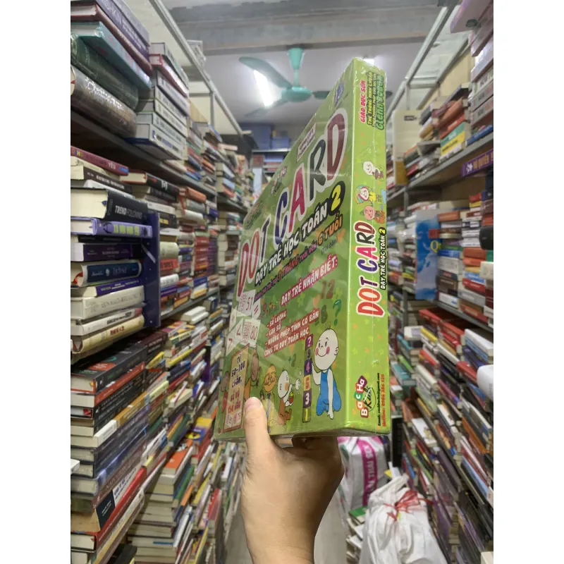 Dot card dạy trẻ học toán 2. Dành cho trẻ từ 3 tháng đến 6 tuổi.  990570