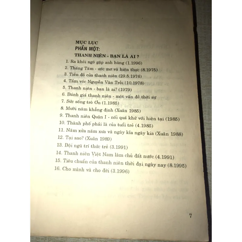 Tuổi trẻ niềm tin và hy vọng- Trần Bạch Đằng 958454