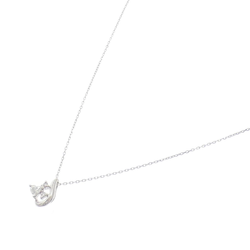 K18WG Dây chuyền kim cương 0.08CT - Hàng hiệu Chính hãng 857729