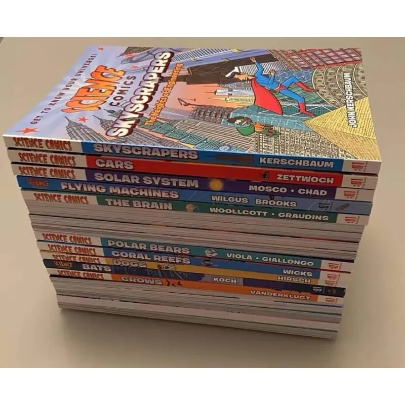 Science Comics (Sách nhập) - Full bộ 32 quyển mới nhất 1038292