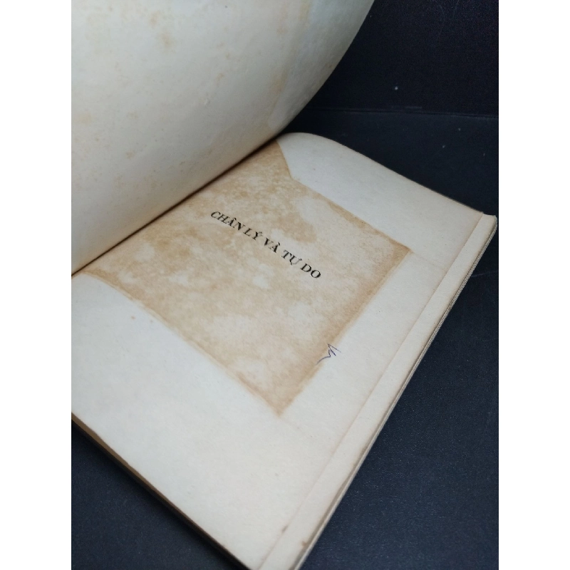 Chân lý và tự do mới 80% ố vàng có mộc HCM2103 TÂM LINH - TÔN GIÁO - THIỀN 918659