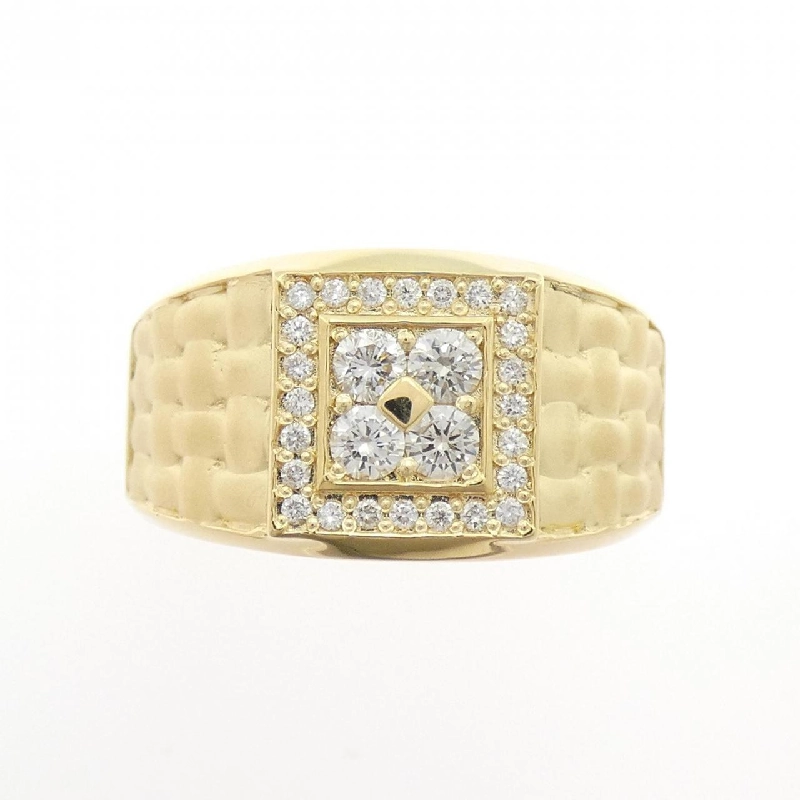 Nhẫn kim cương K18YG 0.50CT - Hàng hiệu Authentic 848002