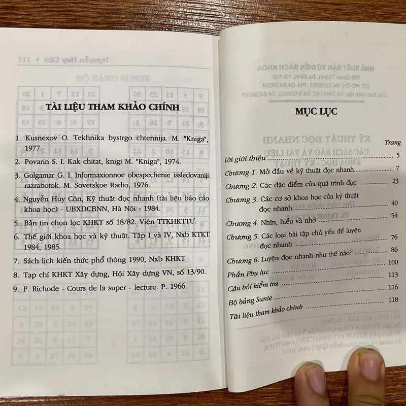 Kỹ thuật đọc nhanh các sách báo và tài liệu Khoa học - Kỹ thuật (k3) 564260