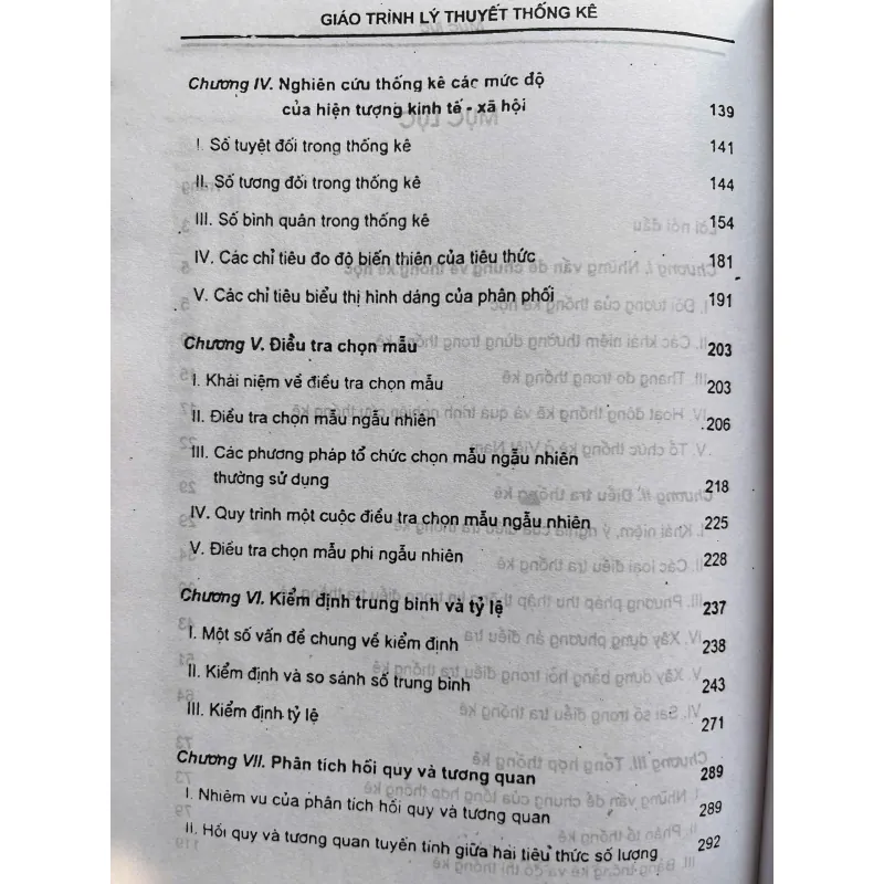 GIÁO TRÌNH LÝ THUYẾT THỐNG KÊ 759903