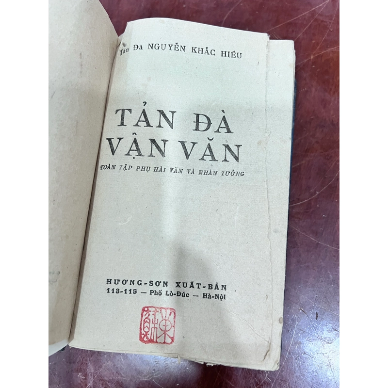 Tản Đà vận văn toàn tập - Tản Đà 538455
