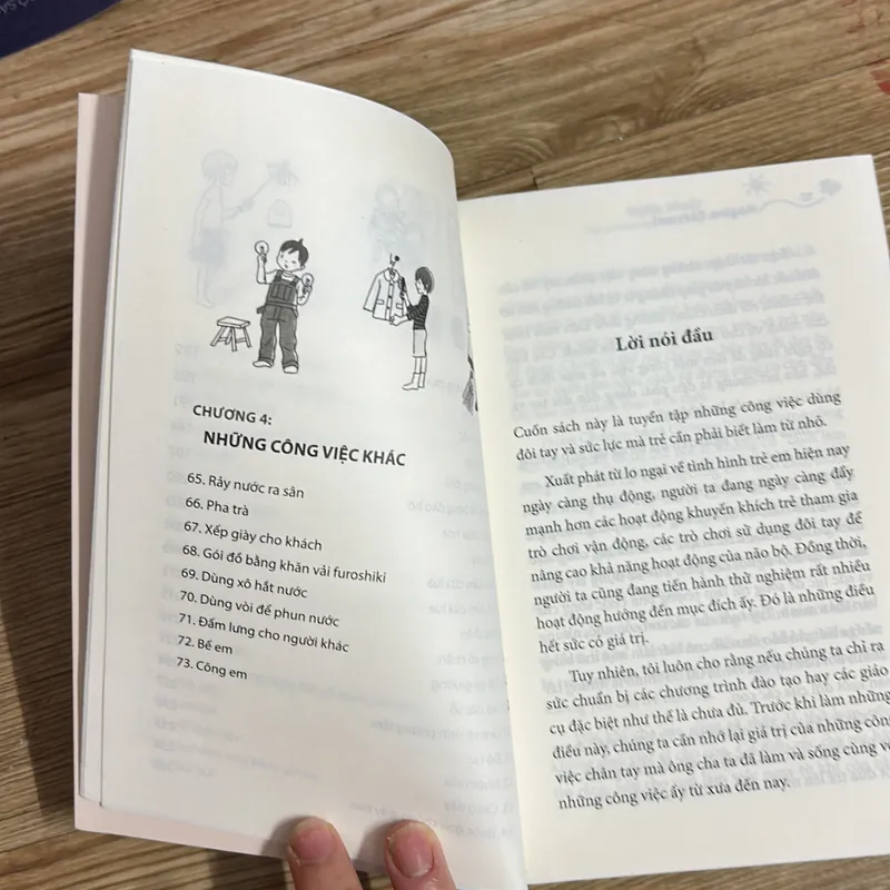 Dạy con làm việc nhà - Nghệ thuật của người Nhật, mới đẹp 661394