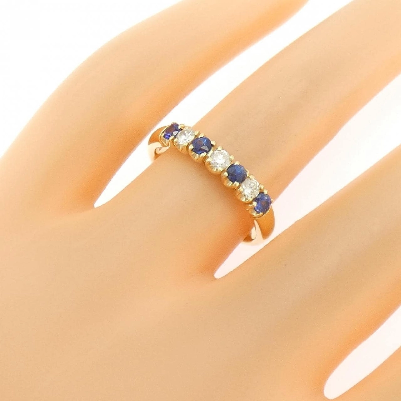 Nhẫn Sapphire K18YG 0.35CT - Hàng hiệu Chính hãng 854324