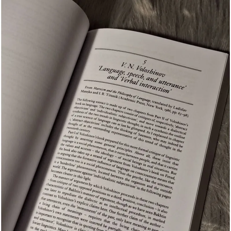 Bakhtinian Thought: An Introductory Reader 783251