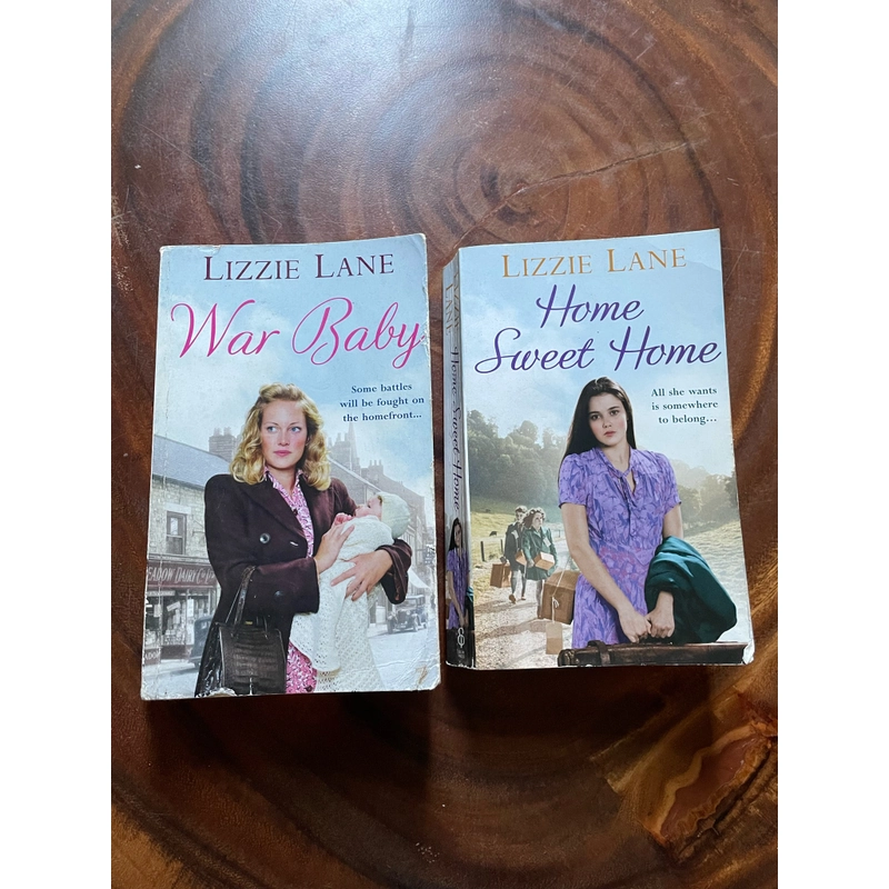 II 2 English Books: War Baby & Home Sweet Home - LIZZIE LANE - 2016 442866