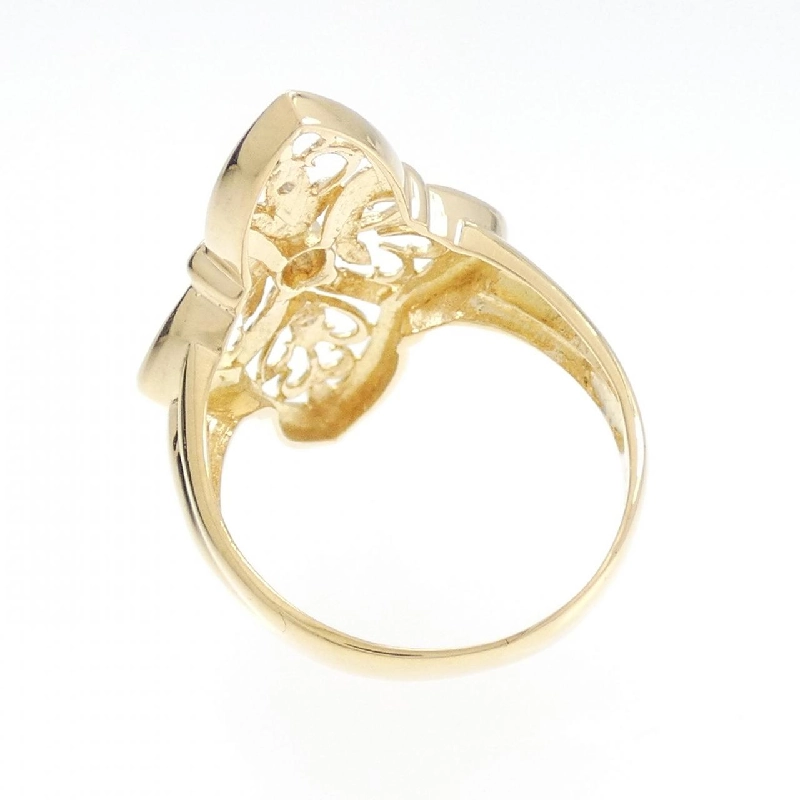 Nhẫn kim cương K18YG 0.03CT 670418