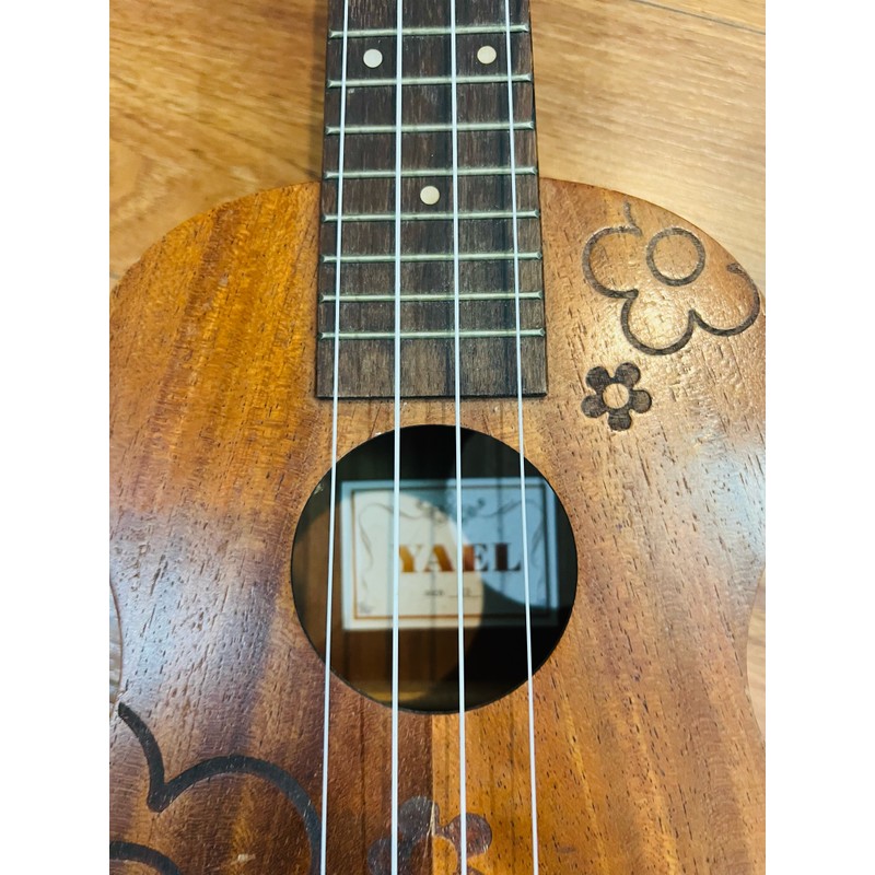 Đàn Ukulele nhỏ, hoạ tiệt hoa, gỗ đẹp 195938